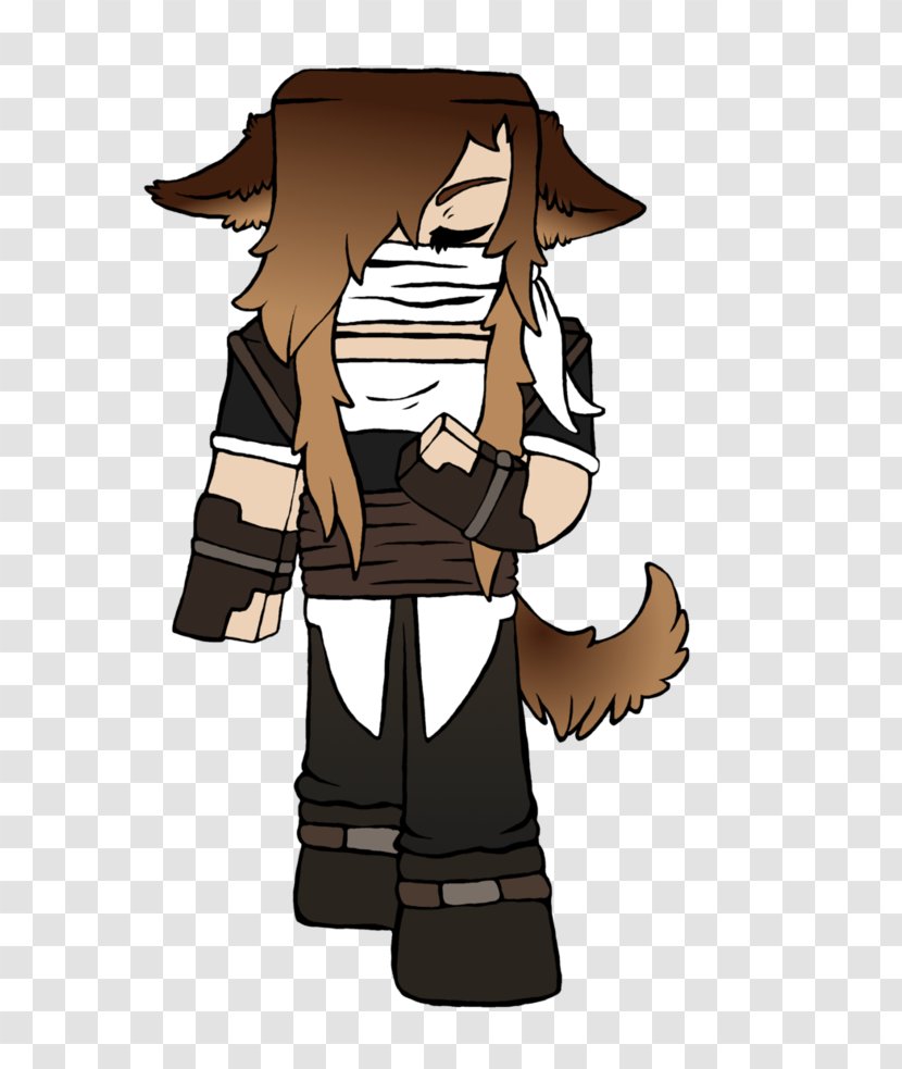 Minecraft Gray Wolf Drawing Skin - Fictional Character Transparent PNG