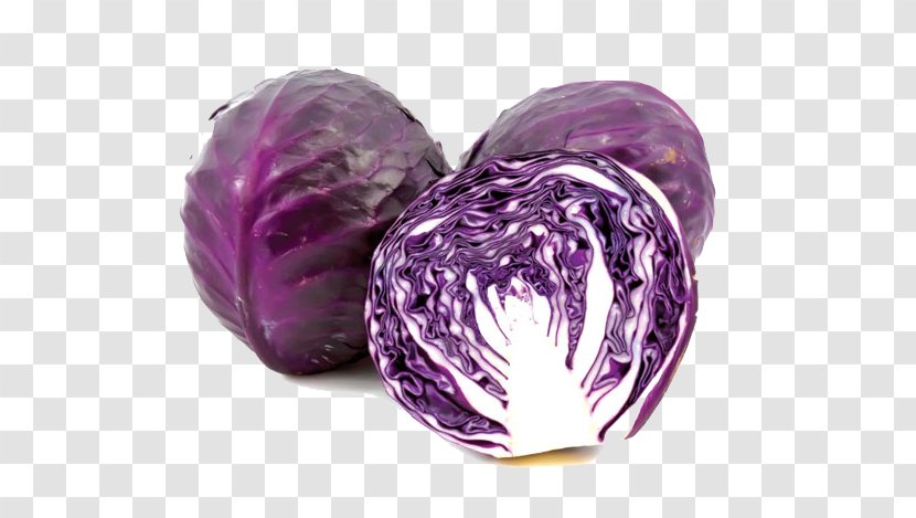 Red Cabbage Violet Vietnam Vegetable - Cabbages Transparent PNG