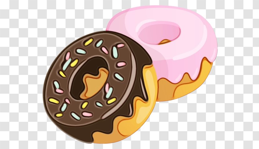 Junk Food Cartoon - Donuts - Snack American Transparent PNG
