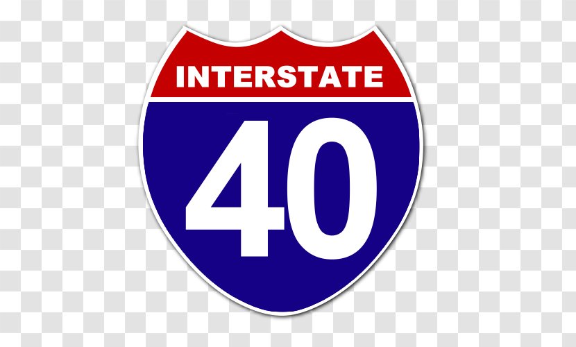 Interstate 10 40 95 20 US Highway System - Label - 40% Transparent PNG
