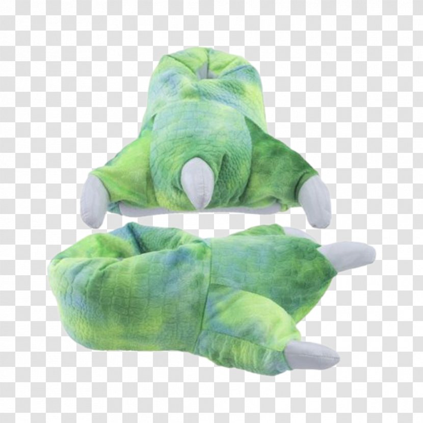 Slipper Plush Stuffed Animals & Cuddly Toys Ankylosaurus Shoe - Hurricane Relief Transparent PNG