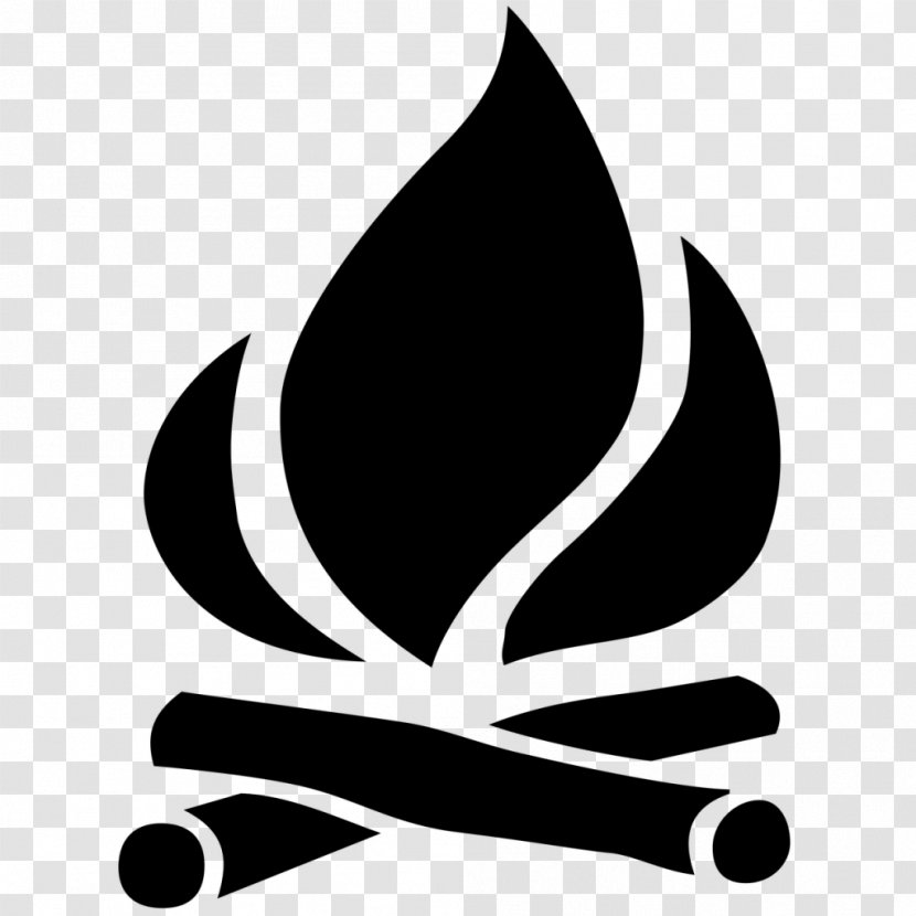 Campfire Camping Clip Art - Monochrome Photography - Smoking Transparent PNG