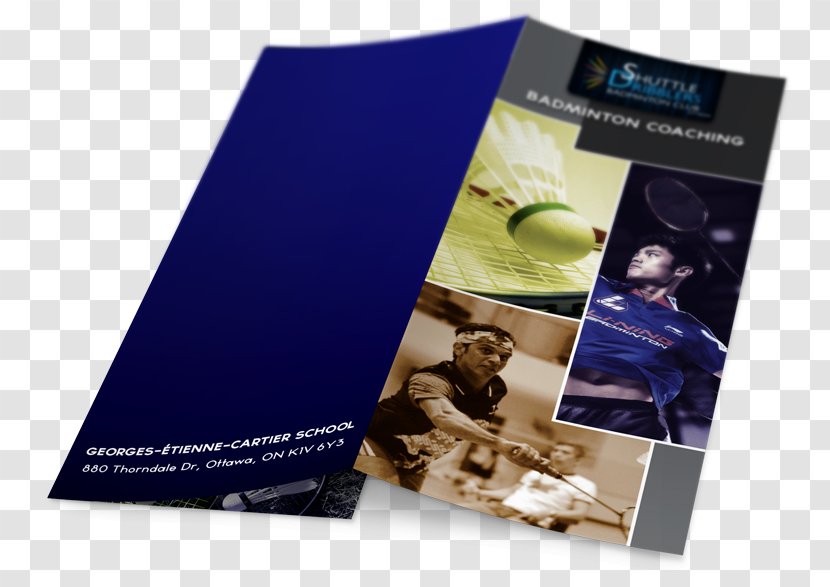 Product Brochure Brand - Advertising - Badminton Art Transparent PNG