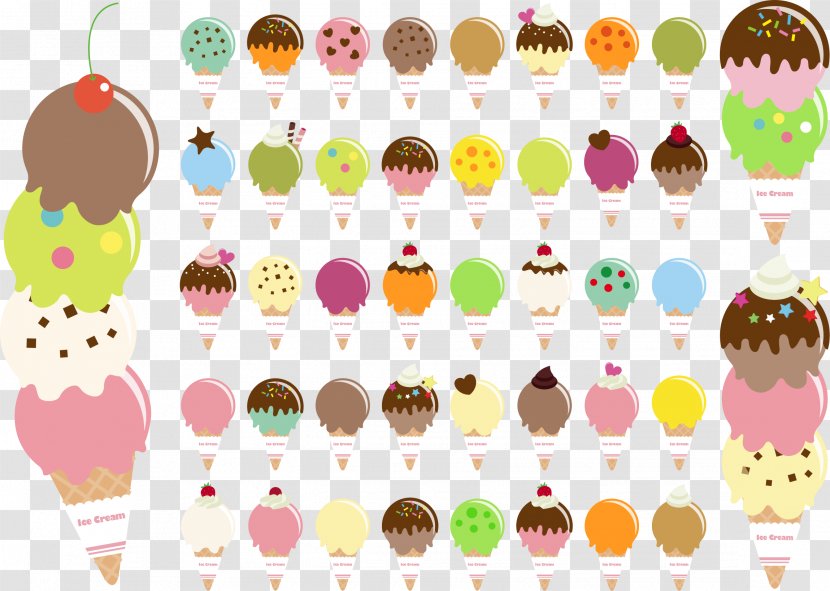 Ice Cream Cones Gelato Donuts - Fruit Transparent PNG