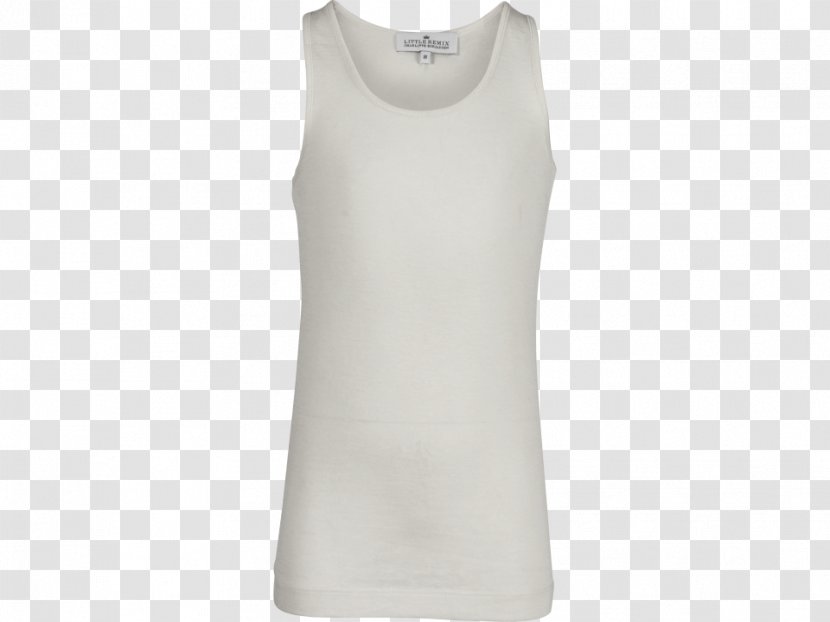 Gilets Sleeveless Shirt Dress Neck - White - Tank Top Transparent PNG