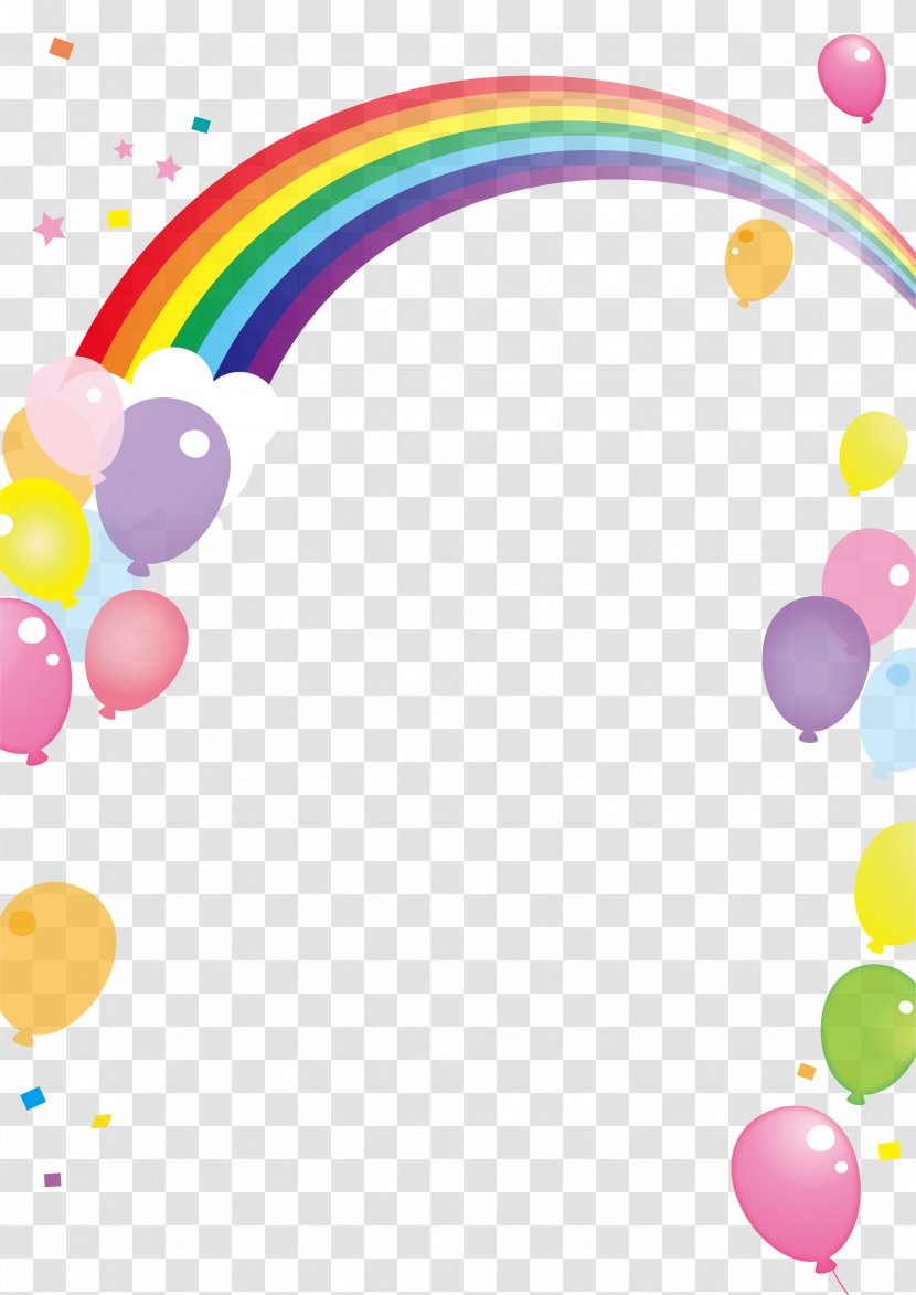 Birthday Balloon Cartoon - Meteorological Phenomenon - Gift Transparent PNG
