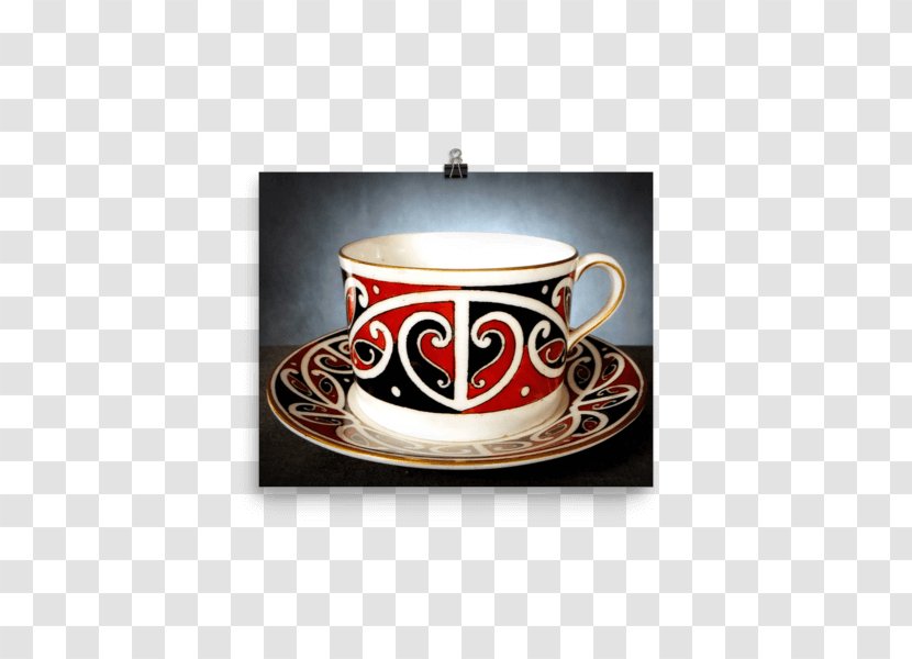 Coffee Cup Saucer Porcelain Mug - Tableware - Shop Poster Transparent PNG