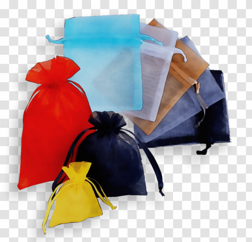 Yellow Present Bag Transparent PNG