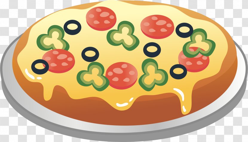 Pizza Fast Food Salami Italian Cuisine - Fruit Transparent PNG
