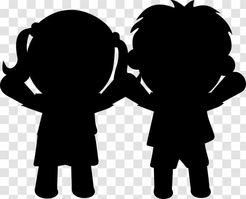 Love Silhouette - Drawing - Romance Sharing Transparent PNG