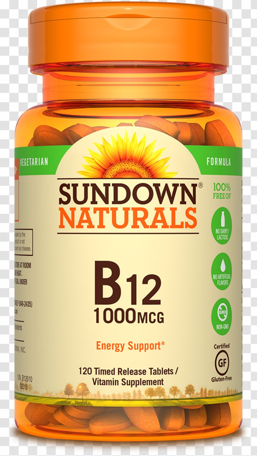 Dietary Supplement Vitamin B-12 B Vitamins Tablet Cyanocobalamin - Food Transparent PNG