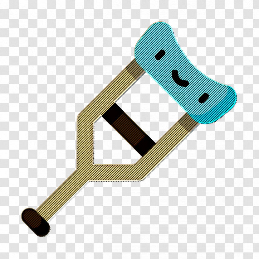 Crutch Icon Medicine Icon Transparent PNG