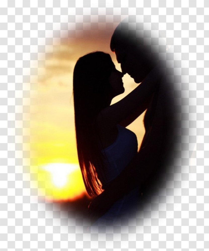 Love Couple Light Silhouette Sunset Transparent PNG