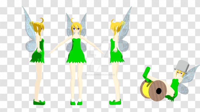 Tinker Bell Character DeviantArt Digital Art - Gdgd Fairies Transparent PNG