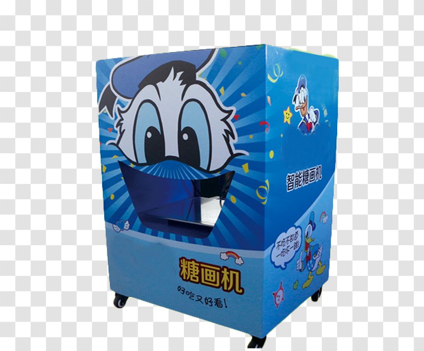 Donald Duck Sugar Painting - Candy - Tang Lao Machine Material Picture Transparent PNG