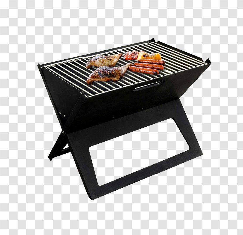 Barbecue Shashlik Charcoal Outdoor Cooking Grilling - Folding BBQ Transparent PNG