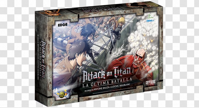 Board Game Attack On Titan: The Last Stand Cryptozoic Entertainment Card - Ataque A Los Titanes Transparent PNG