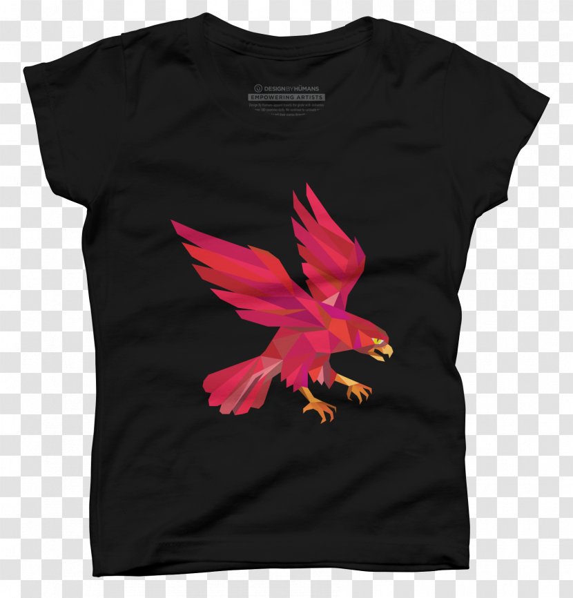 T-shirt Neck Pink M Transparent PNG