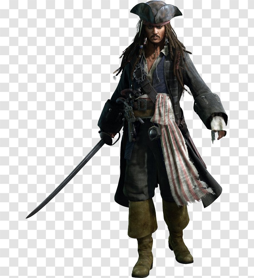 Kingdom Hearts III Jack Sparrow Will Turner Hector Barbossa - Iii - Pirates Of The Caribbean Transparent PNG