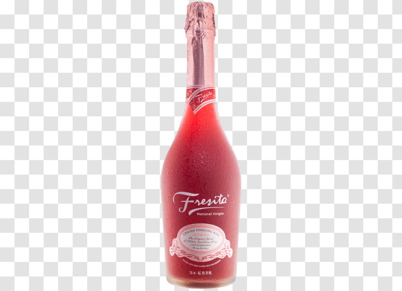 Sparkling Wine Rosé Champagne Cava DO - Alcoholic Beverage - Rose Transparent PNG