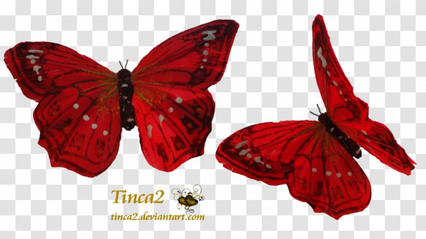 Butterfly Red Greta Oto Clip Art - Royaltyfree Transparent PNG