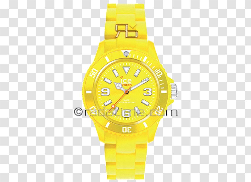 Ice Watch Swatch Yellow Strap Transparent PNG