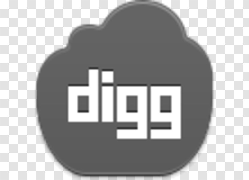 Digg Clip Art - Logo - Grey Clouds Transparent PNG