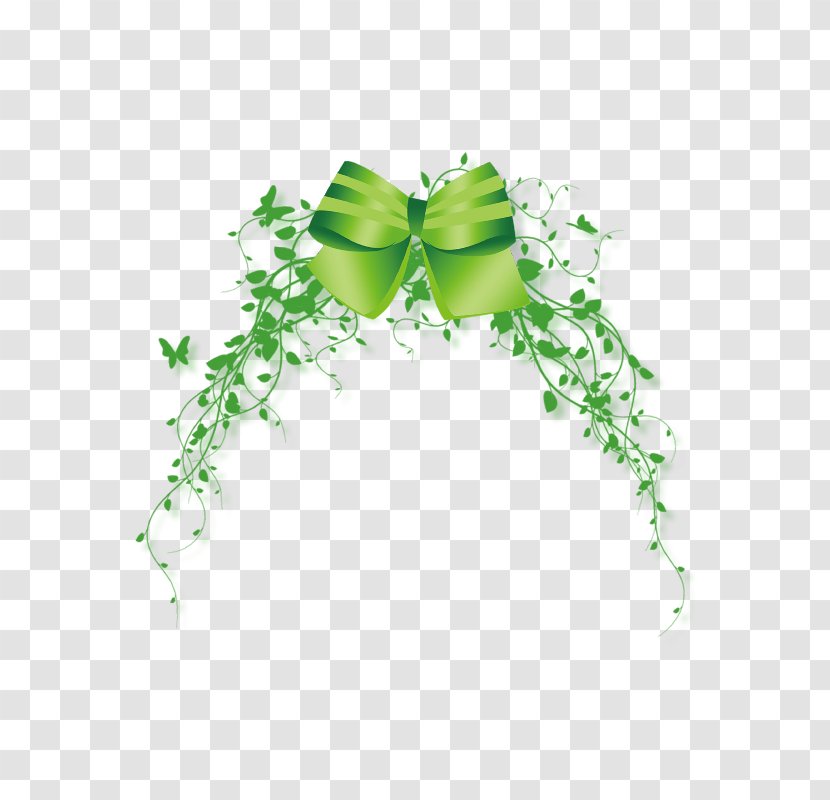 Butterfly Euclidean Vector - Flowering Plant - Leaves Bow Transparent PNG