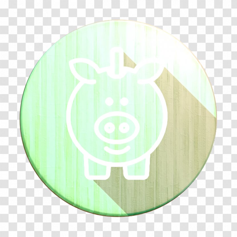 Cash Icon Coins Piggy Bank - Symbol - Logo Transparent PNG