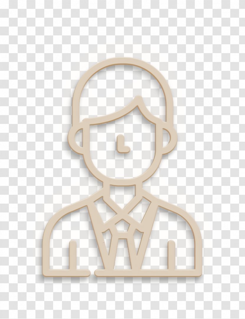 Business And Office Icon Man - Logo - Metal Fashion Accessory Transparent PNG
