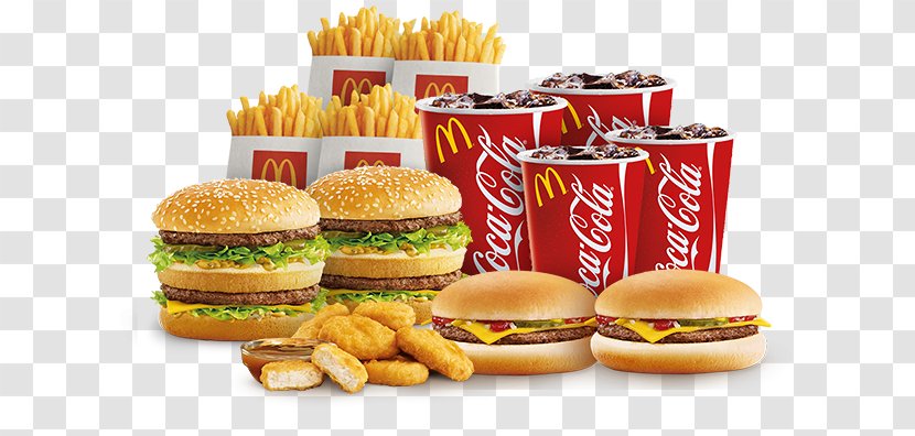 Fast Food Restaurant Hamburger McDonald's - Dinner - Menu Transparent PNG