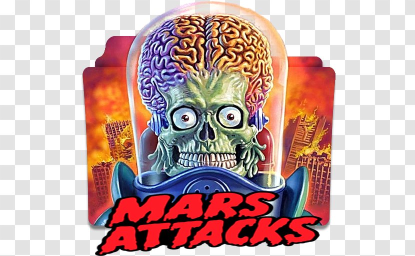 YouTube Mars Attacks Martian Game Film Poster - Youtube - AttackS! Transparent PNG