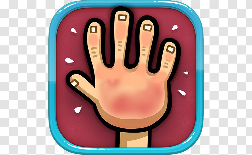 Red Hands – 2-Player Games 2 Player Slapjack Link Free - Heart - Android Transparent PNG
