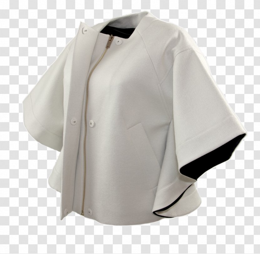 Sleeve Overcoat Jacket Cape - Collar - Chalky Style Transparent PNG