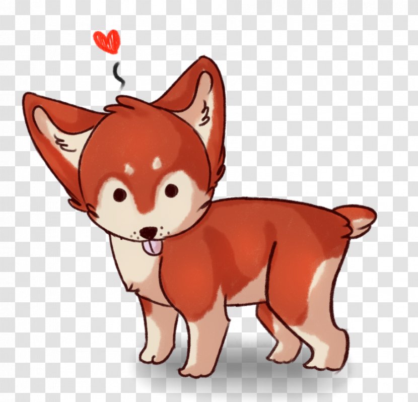 Dog Breed Pembroke Welsh Corgi Puppy Red Fox Toy - Carnivoran Transparent PNG