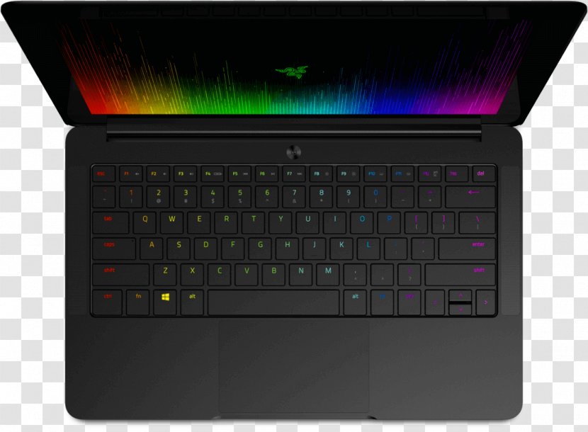 Laptop Computer Intel Core Razer Inc. Ultrabook - Space Bar Transparent PNG