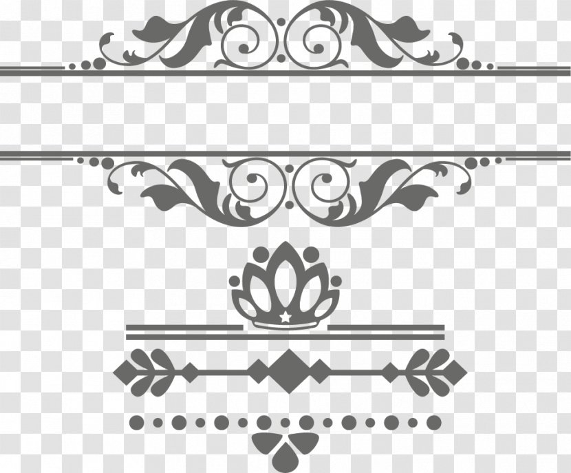 Text Box - Structure - European Vintage Lace Transparent PNG