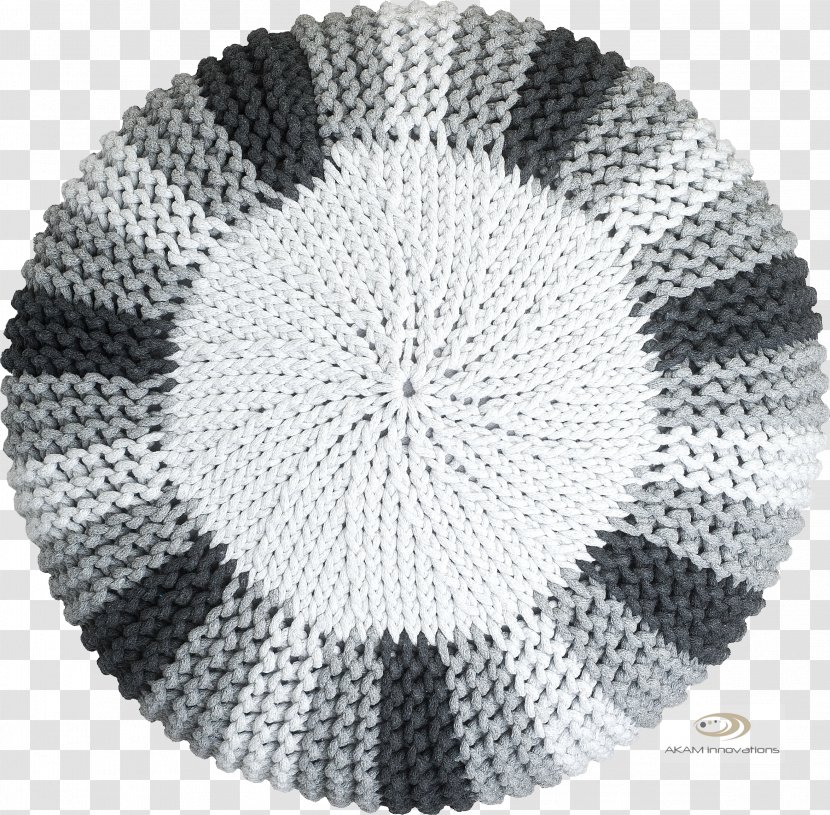 Crochet Wool Headgear Circle - Doily - Atmosphere Decorative Material Transparent PNG