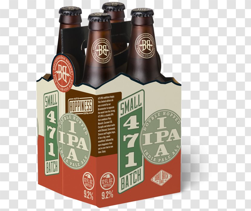 India Pale Ale Beer Bottle Lager - Label Transparent PNG