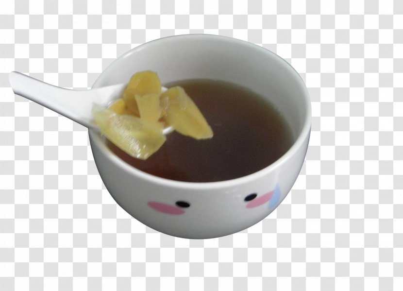 Ginger Tea Brown Sugar Soup Drink - Tableware - Beverage Transparent PNG