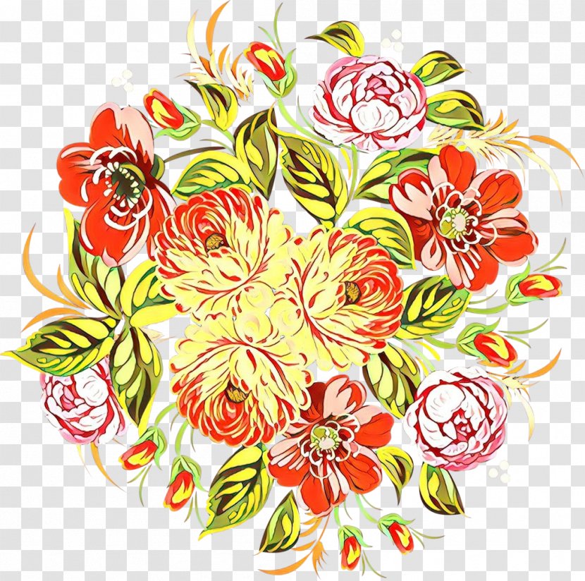 Floral Design - Cartoon - Plant Transparent PNG