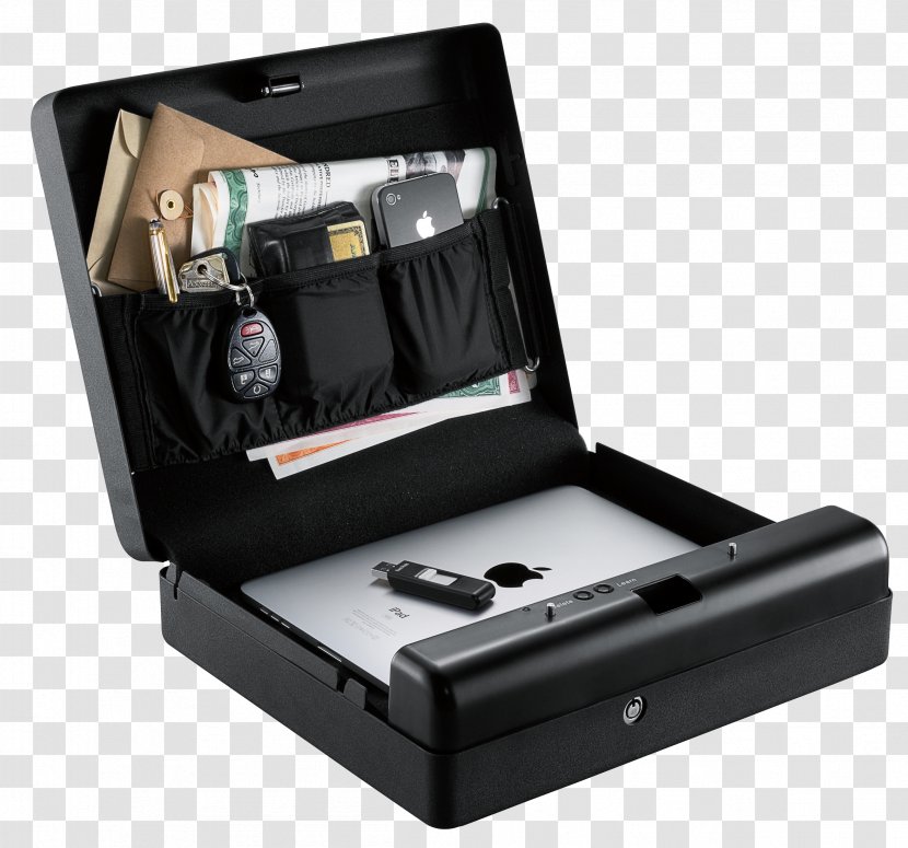 Gun Safe Biometrics Security Handgun - Technology - High Elasticity Foam Transparent PNG