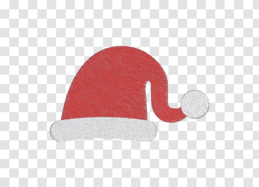 Santa Claus Hat Bonnet Christmas Embroidery - Hood - Gorro Transparent PNG