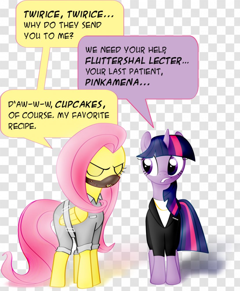 Hannibal Lecter Clarice Starling Pony Fluttershy Pinkie Pie - Flower Transparent PNG