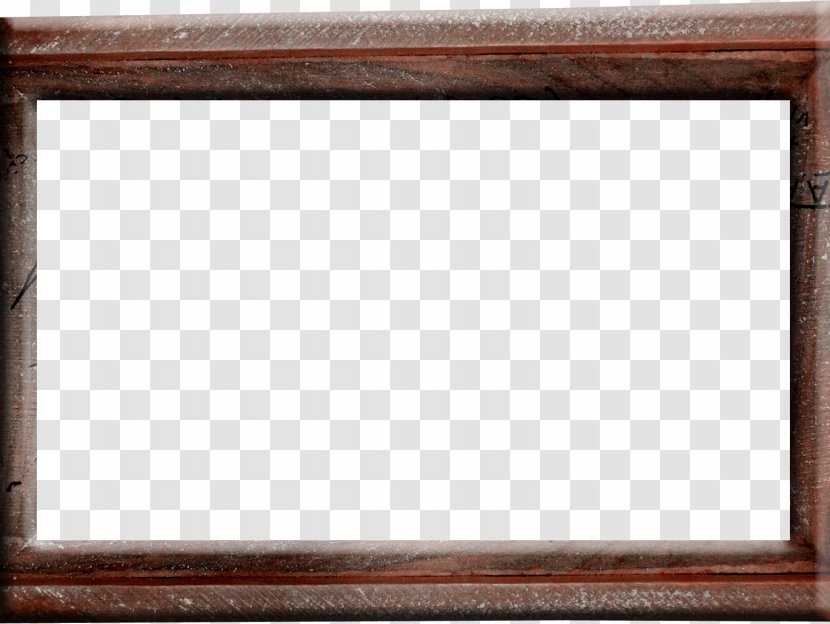 Picture Frame Brown Retro Style - Vintage Transparent PNG