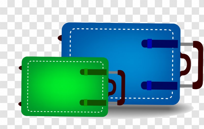 Technology Rectangle - Blue Transparent PNG