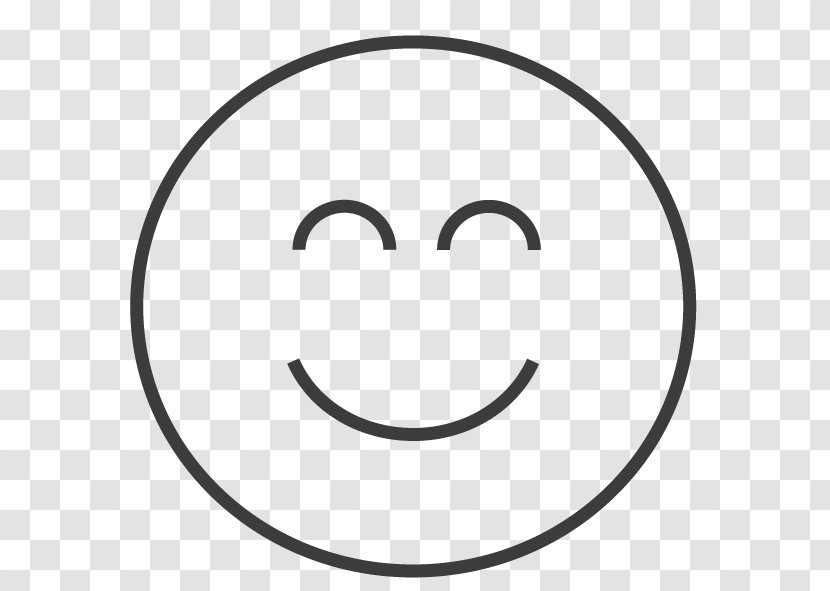 Smiley Line Art Happiness Circle - Smile Transparent PNG