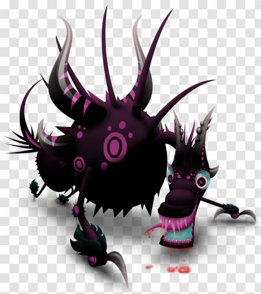 Patapon 3 Video Games Boss - Fan Art - Red Liberty Spikes Transparent PNG