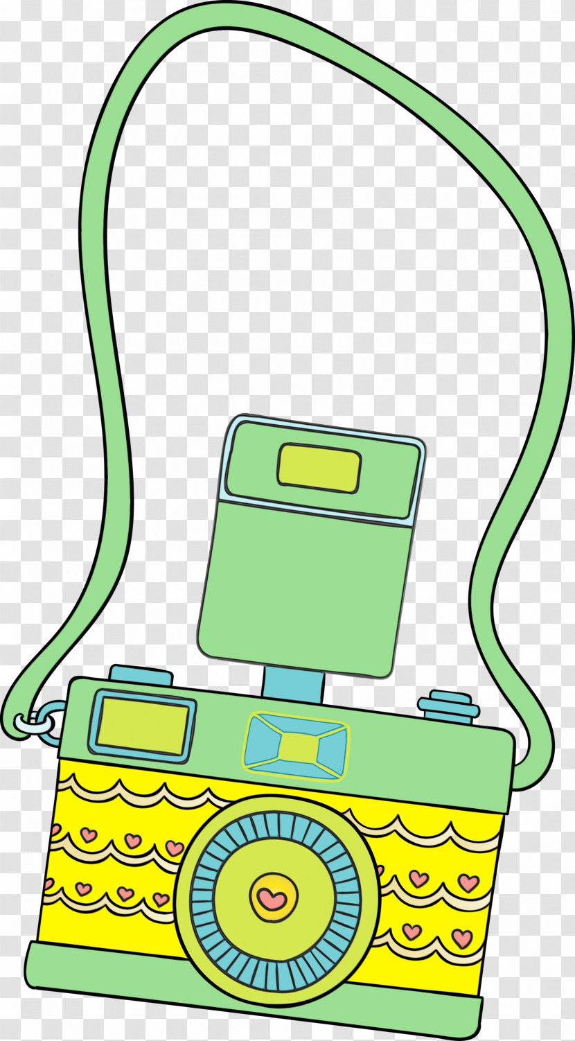 Yellow Line Area Meter Transparent PNG