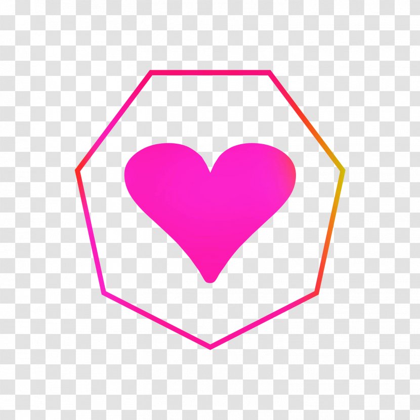 Line Point Angle Heart Pink M Transparent PNG
